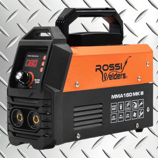 ROSSI 160 Amp Portable Inverter Arc MMA Stick Welder