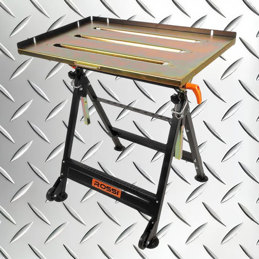 ROSSI Welding Table 150kg Capacity Height and Angle Adjustable