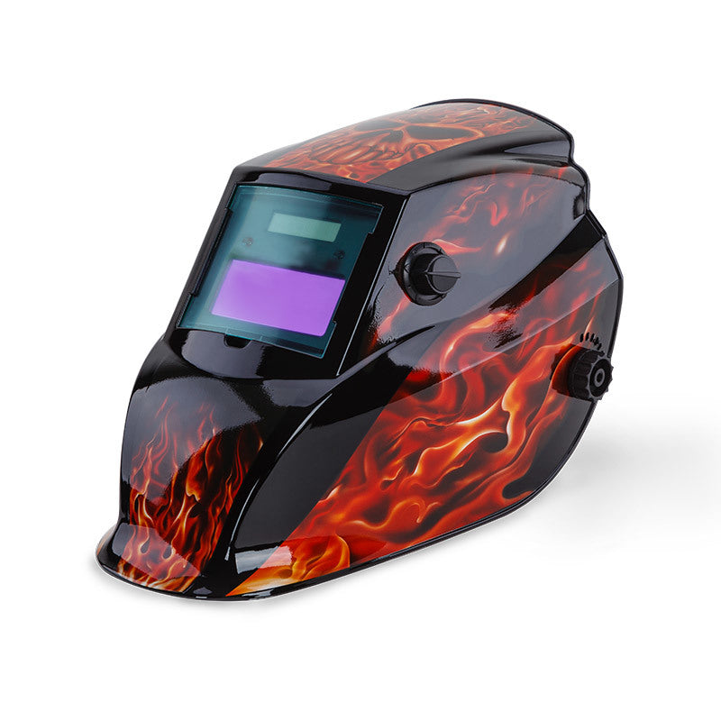 ROSSI Solar Auto Darkening Welding Helmet Flame